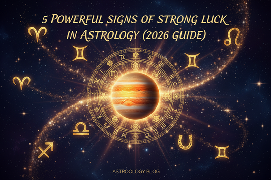 signs of strong luck in astrology strong jupiter and raj yog astrology astrology signs of success and wealth kundli strong luck prediction